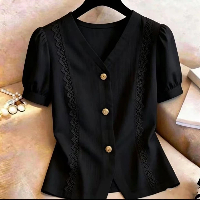 Summer New V Neck Button Tempe - Vintage Collectible Buttons recension och pris