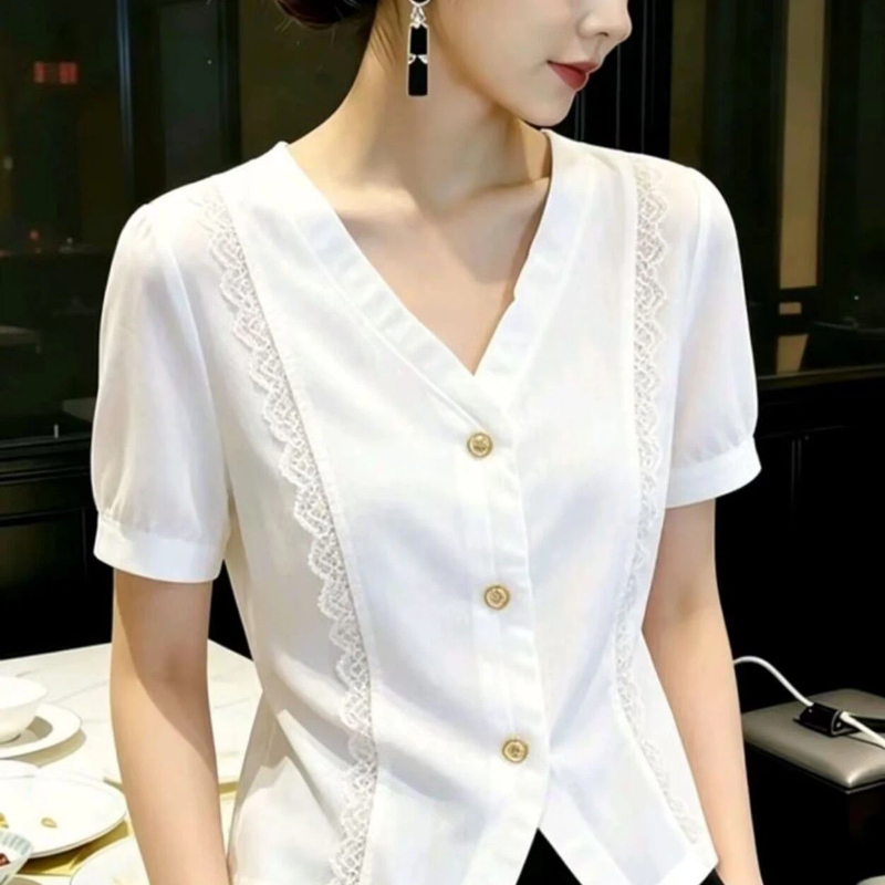 Summer New V Neck Button Tempe - Vintage Collectible Buttons recension och pris