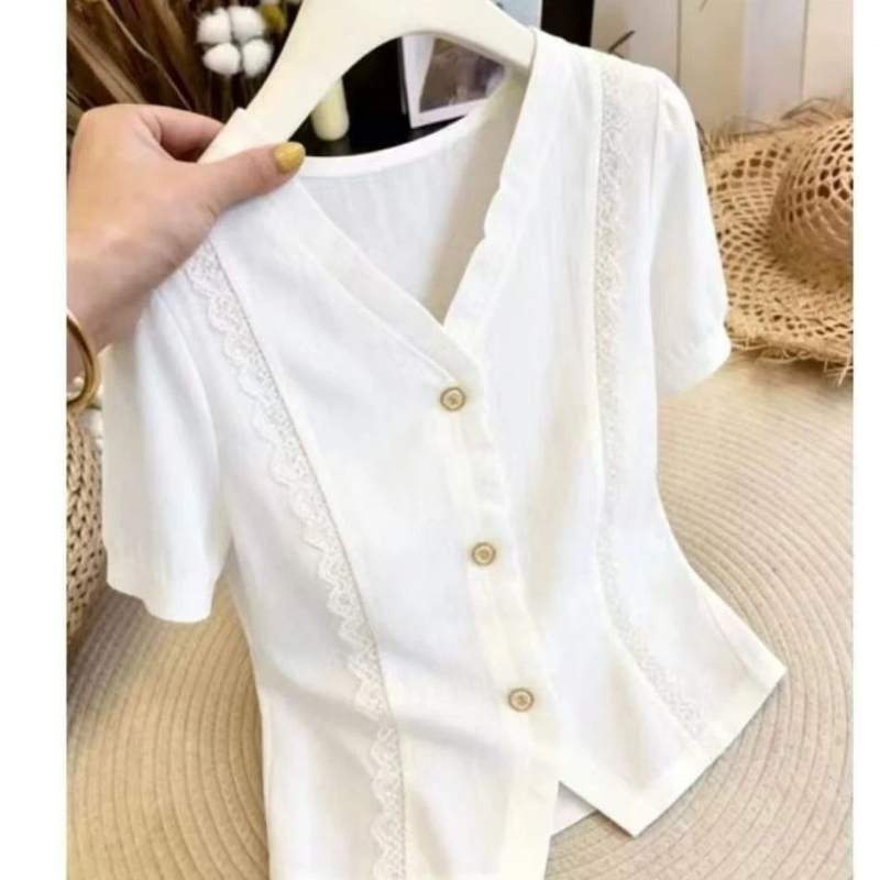 Summer New V Neck Button Tempe - Vintage Collectible Buttons recension och pris