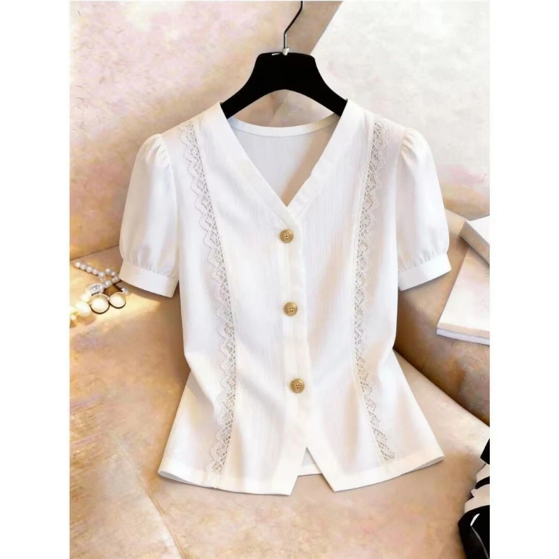 Summer New V Neck Button Tempe - Vintage Collectible Buttons recension och pris