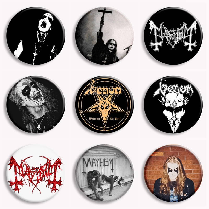 Rock Mayhem Band Soft Button P - Vintage Collectible Buttons recension och pris