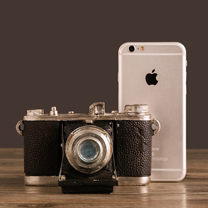 black Shabby Chic Camera Vinta - Collectible Vintage Cameras recension och pris