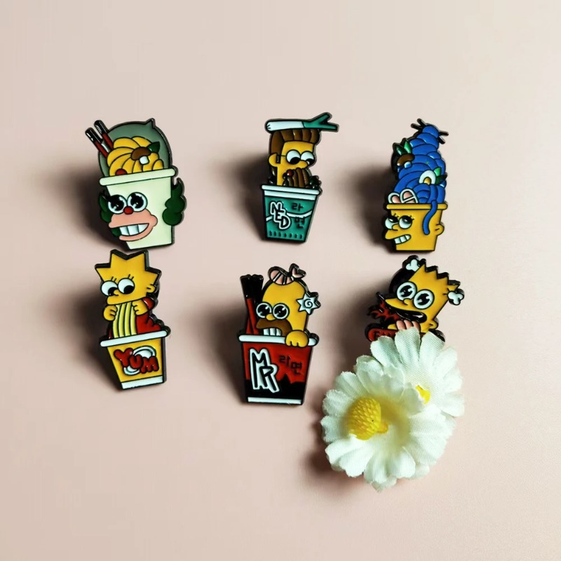 6pcs Set The Simpsons Cute fun - Vintage Item recension och pris