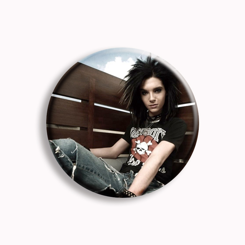 Rock Band Tokio Hotel Kaulitz  - Vintage Collectible Buttons recension och pris