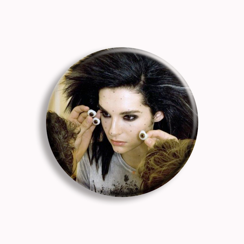 Rock Band Tokio Hotel Kaulitz  - Vintage Collectible Buttons recension och pris